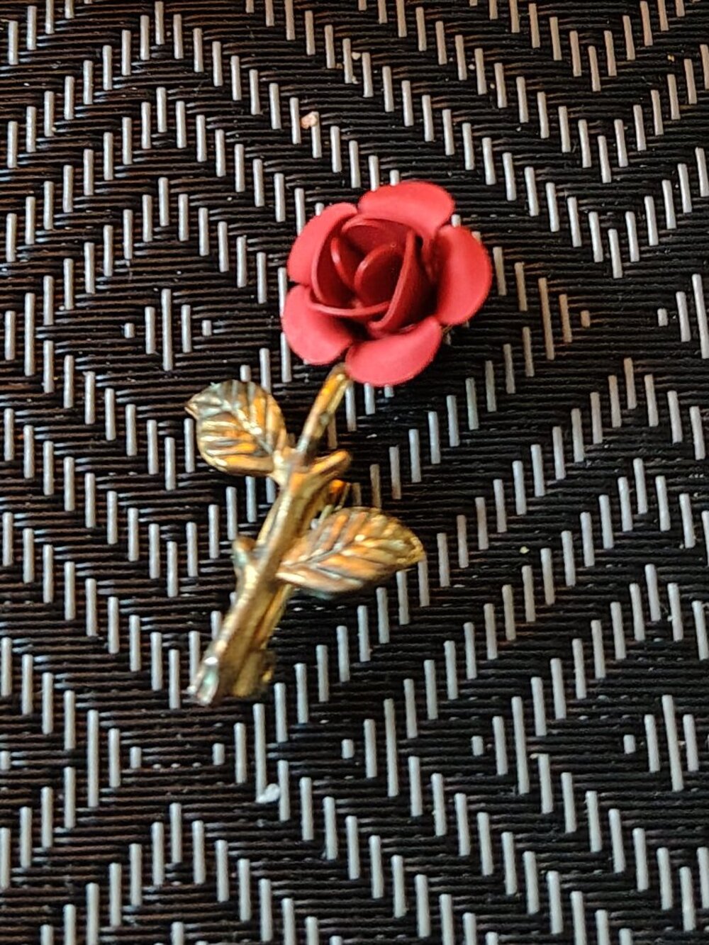 Ladies Vintage  rose pin